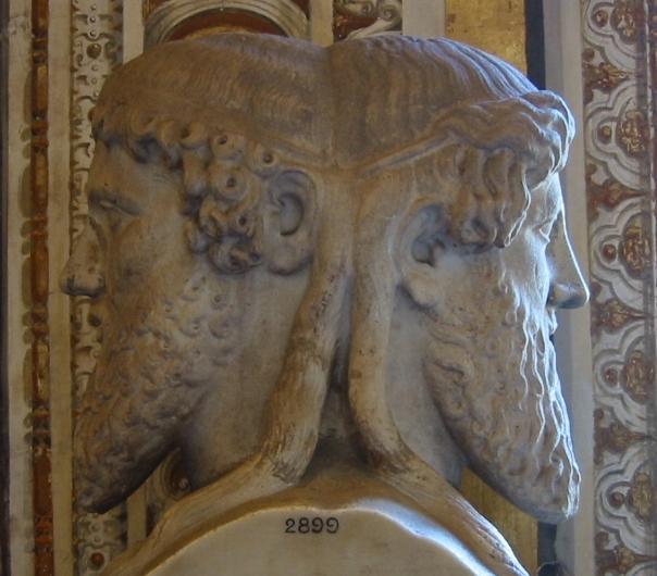 Buste romain de Janus, Musée du Vatican